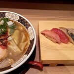 すごい煮干ラーメン 野毛 すし 釣りきん - 