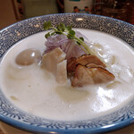 鶏そば Akari - 濃厚鶏白湯そば～☆