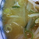 森田屋支店 - スープ　味噌　2012年6月