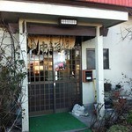 森田屋支店 - 暖簾　2012年2月