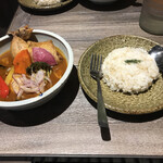 Rojiura Curry SAMURAI. - カレーとライス。