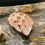 にぎり鮨 一五〇 - 炙り太刀魚