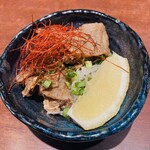 炭火居酒屋 炎 - 牛すじポン酢