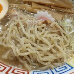 づゅる麺 池田 - 麺の感じ