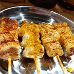 スタンドトタン - 右からジャマイカ・中国・インド・メキシコ