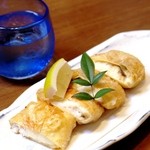 杏 - カニクリーム湯葉包み揚げ