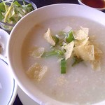 菜の花  - ホタテの中華粥