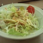 松屋 - 定食のサラダ