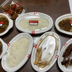 珊瑚礁 - 並べてみたら卓いっぱい