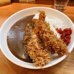 キッチン藤 - エビフライカレー 1,000円(税込)