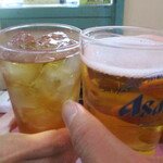 中華料理 萬福 - カンパーイ♡