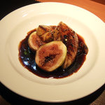 ビストロ ラ・シブレット - フレッシュフォワグラのポワレ いちじくとポルト酒のソース(2100円)