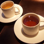 ビストロ ラ・シブレット - カモミールティー(630円)とミントティー(630円)