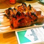 太平 - 手前からレバタレ、テッポータレ