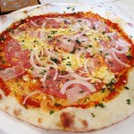 ガーデン＆クラフツ カフェ - ('12/12)ディアブロ　辛いピッツァ