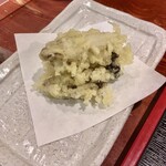 めしの助 - かき天ぷら