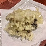 めしの助 - かき天ぷら