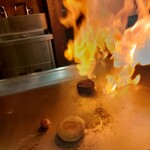 ステーキハウス ケルン アネックス - ファイヤー！