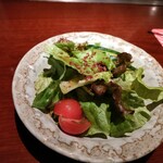 ステーキハウス ケルン アネックス - 和風ドレッシングの野菜サラダ