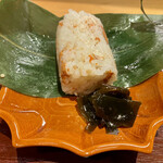 日々魚数寄 東木 - 香箱蟹の蒸し寿司