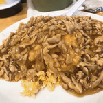 中華料理 あじさい - 料理写真:肉かけチャーハン　800円