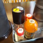 座・中村 - 机上の調味料