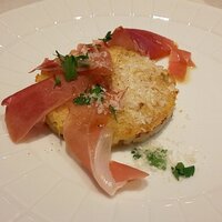 リストランテ ラ ソリア - 南足柄の栗と生ハムの焼きリゾット（2021.10）