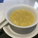 広東名菜 富徳 - 玉子とコーンのスープ