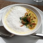 Les deux - 12.12月  有機野菜のポタージュ　カプチーノ仕立て