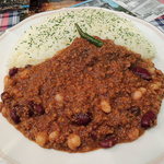 カレーの店 マボロシ - お豆と挽き肉たっぷりのキーマビーンズカレー ８８０円