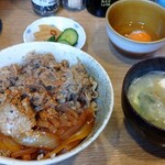 なんどき屋 - 牛めしセット