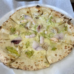 LA PIZZICA - 魚介とあおさ海苔のチーズピザ