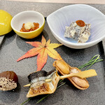 ホテル一宮シーサイドオーツカ - 料理写真:前菜たち