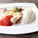 카루이자와 72 골후 히가시 코스 레스토랑 - 돼지 커틀릿 플레이트