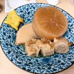 正宗屋 - 大根、タケノコ、シュウマイ