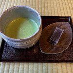 瑠璃光院 - 抹茶セット（茶菓子付き）1500円