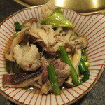 大平楽 - ホルモン鍋アップ