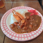 ビッグバーン - 海老フライカレー 720円