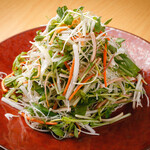 Colorful and flavorful vegetables for shabu shabu