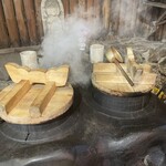 いろり山賊 - うどんの汁