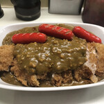 ライスカレー まんてん - カツカレー＋ウインナー（750円）