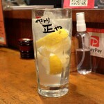 やきとり 正や - プレミアム酎ハイ生レモン