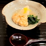 馬車道 大かわ - 聖護院蕪と白子の南蛮煮