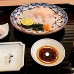 馬車道 大かわ - 鮟肝と鮃