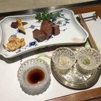 ステーキ懐石都 春日 - 焼けた