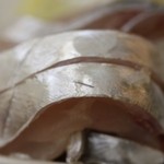 セビリア館 - 太刀魚の刺身を　あまだれ味噌で。