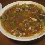 中華料理 豊味軒 - 揚げ焼きそば　＠750