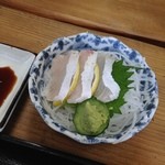 魚善 - ①ハマチ照り焼き定食1200円
