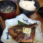 魚善 - ②サバ味噌定食850円