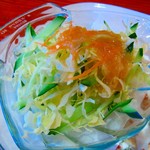 らびっと - ホットサンドウィッチのサラダ
